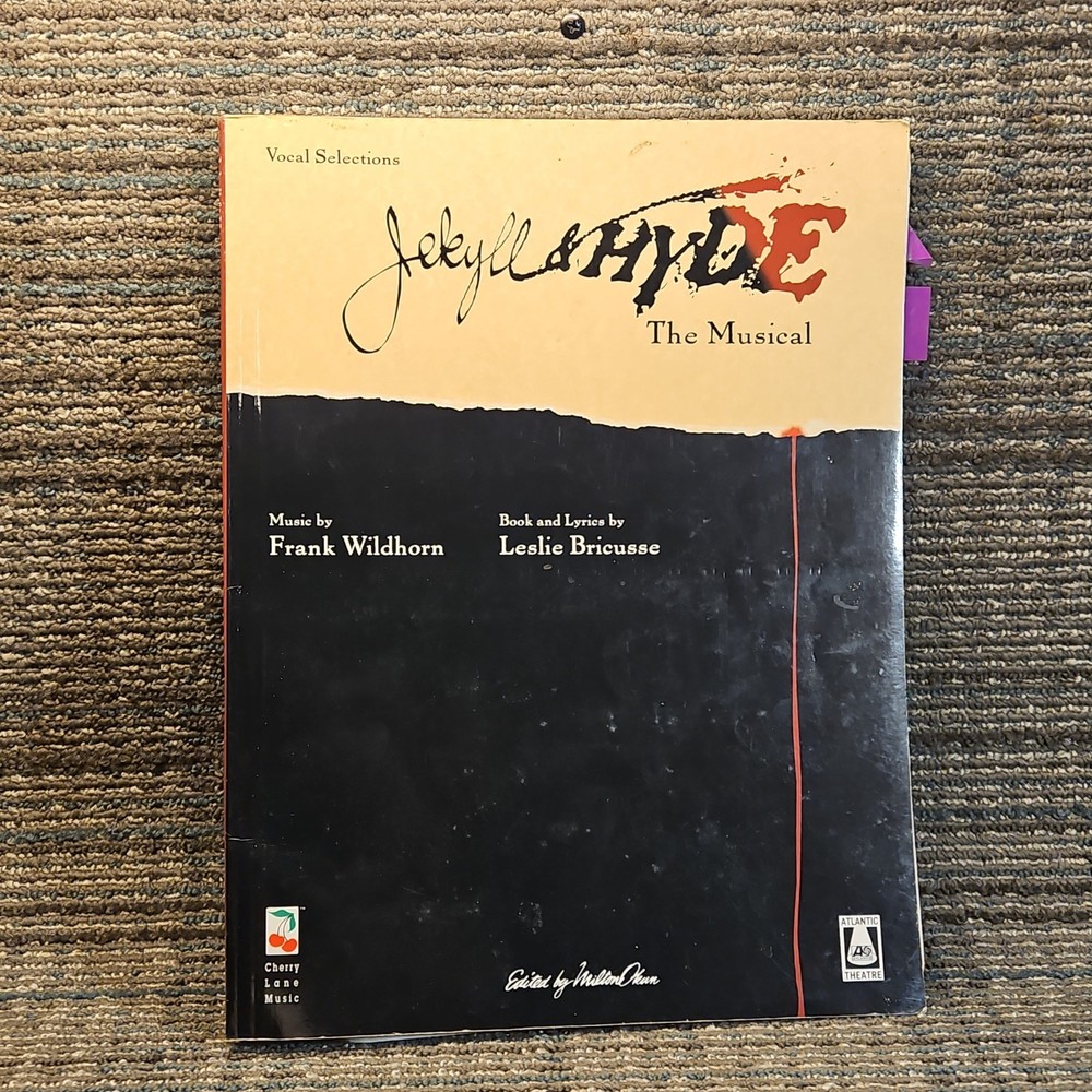 Jekyll & Hyde The Musical Vocal Selection Musical Series Cherry Lane Music