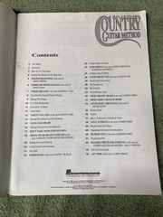 Hal Leonard Country Guitar Method Instruction Book. 1985. 47 pages.