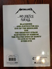 Metallica Tab Books lot of 3