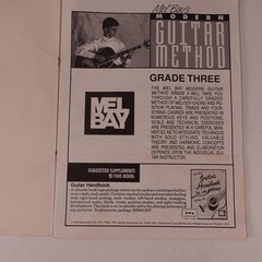 Mel Bay Modern Guitar Method Grade 3 Instruction Book Guitar Sheet Music