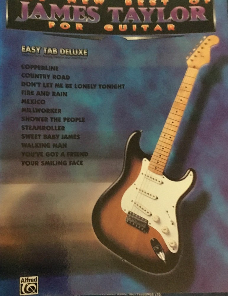 The New Best of James Taylor for Guitar (Trade Paperback)
