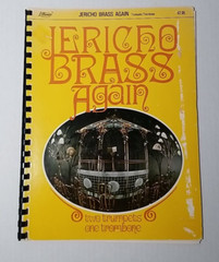 1976 JERICHO BRASS AGAIN – 3 Music Books – Full Instrumentation – USA Medley