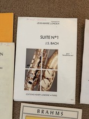 Solo Music For Alto Saxophone – Used (good)