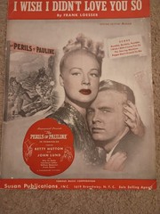 Vintage Sheet music lot of 15, 1940s and 1950s