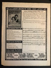 Vintage WWI Sheet Music « My Flower of Italy » Walter Maynard & J.H. Whelpley