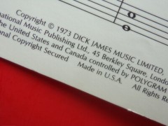 Candle In The Wind Sheet Music Elton John Piano Vocal Guitar Australia US SELLER