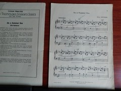 On a Summer Sea by Ella Ketterer – 1936 sheet music for Piano