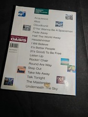 THE OTHER SIDE OF OASIS sheet music guitar piano voice