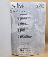 Vtg 1996 Jimi Hendrix -Are You Experienced Guitar Transcribed Scores Hal Leonard