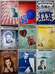 1940s Vintage Sheet Music BUY 2 GET 1 FREE Various Titles Choose Your Favorites