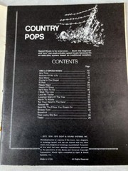 Sight & Sounds SPEED Sheet MUSIC Country Pop Folk Rhythm Mood PIANO ORGAN GUITAR