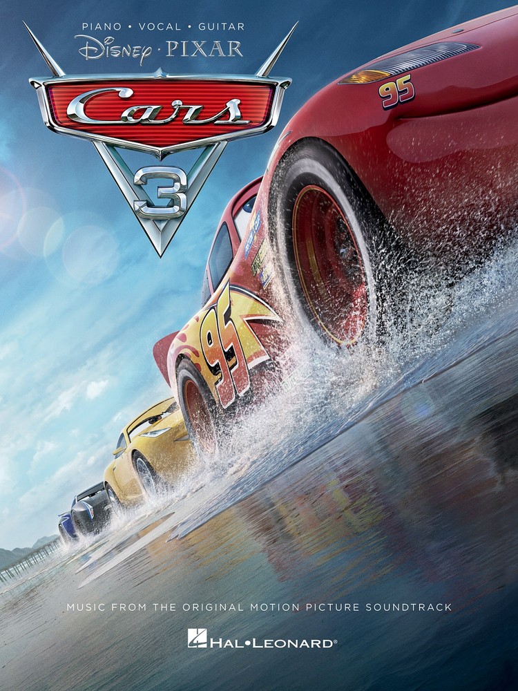 Cars 3 Disney Movie for Piano Vocal Sheet Music Guitar Chords Lyrics Song Book
