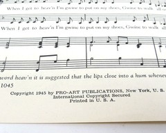 I Got Shoes Sheet Music Spiritual 1945 Piano SSA Womens Voices Swift US Seller