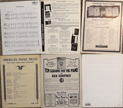Vintage Piano Sheet Music Lot Of 33 Mixed Songs Classics Pop Folk Holiday Sheets