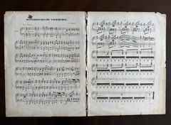 1850s Patriotic Austrian & Russian National Anthems Sheet Music Piano Ferd Beyer