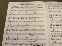 Trousdale Music « Secret Agent Man » Rock Piano/Voice/Guitar Sheet Music 04596