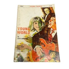 Young World Otis Skillings Vocal Piano Guitar String Bass Sheet Music Book 1969