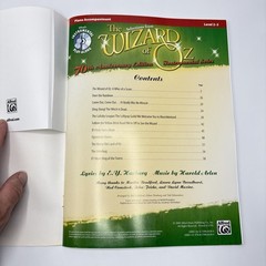The Wizard of Oz Instrumental Solos Violin & Piano Accompaniment Sheet Music