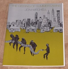 Joni Mitchell – The Hissing of Summer Lawns 1976 sheet music song book songbook