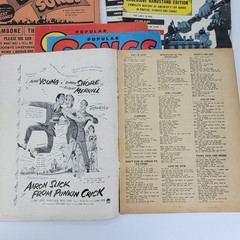 Lot of 10 1950s song lyrics magazines Popular Songs That Will Live Forever Best