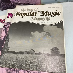 9 Issues The Best of Popular Music Magazine 1971-1978 Sheet Music Songbooks Lot