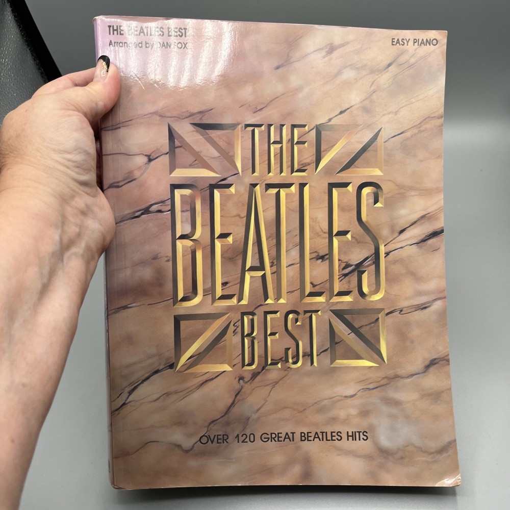 The Beatles Best Easy Piano Song Book Sheet Music Hal Leonard 120 Greatest Hits