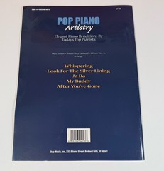 Pop Piano Artistry Elegant Piano Renditions By Today&rsquo;s Top Pianists 1998 Vtg