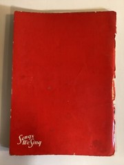 Songs We Sing Songbook Sheet Music Piano/Vocal 1940 Hall & McCreary 144 Pages