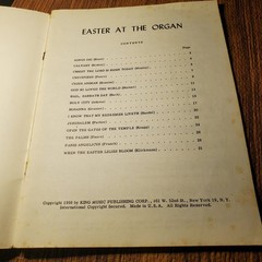 Easter at the Lowrey Organ Vocal Selections King Music 1959