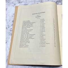 A Book of Indoor Marches for the Pianoforte 1928 Songbook Piano Sheet Music
