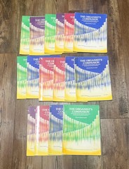 The Organist&rsquo;s Companion Lot of 16 Sheet Music Books Pipe Church Organ 1986-1989