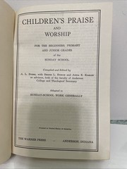 1947 Children’s Praise And Worship Hymnal