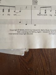 Meat Loaf – Two out of Three ain&rsquo;t bad – Sheet Music Jim Steinman Lyrics