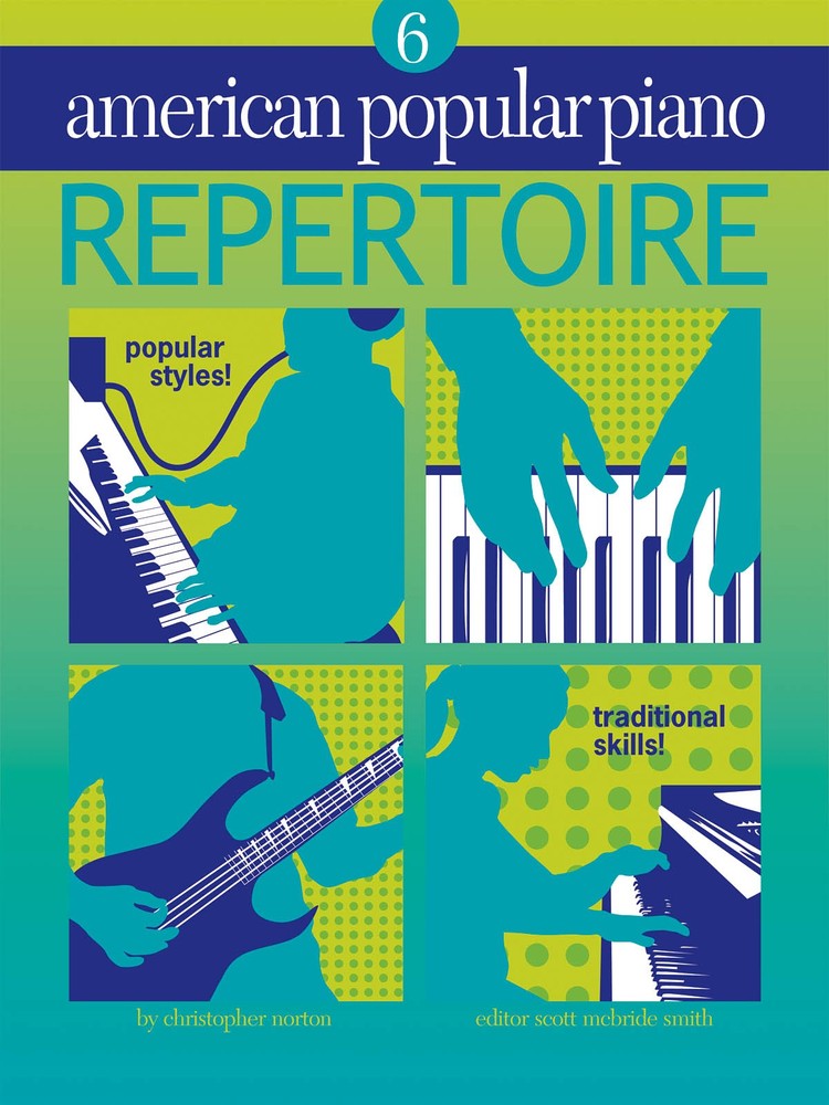 American Popular Piano Repertoire Level 6 Sheet Music Play-Along Book CD Pack