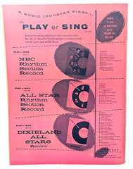 34 HIT PARADE EXTRAS Song Folio Music Book 88 Pages 1952