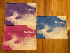 VTG The Organist Music Books 1960s, 1970s