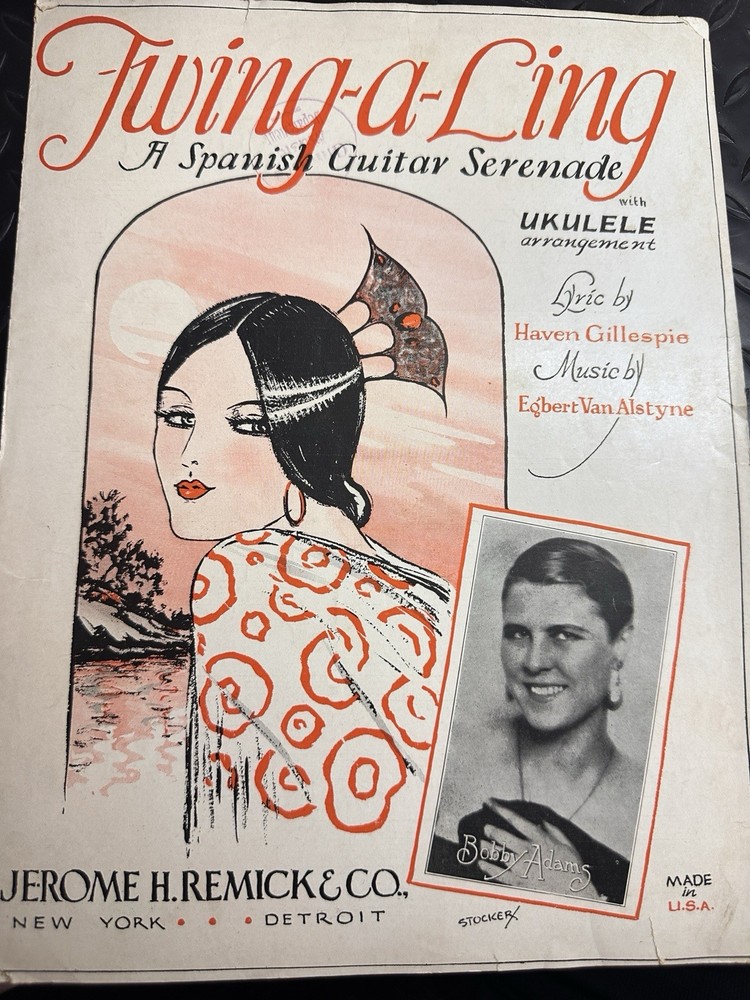 P 9×12 Vintage Sheet Music 3-pack