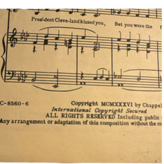 Little Old Lady Chappells Vocal Library Songs Three Female Voices Sheet Music