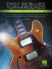 First 50 Blues Turnarounds You Should Play on Guitar Sheet Music NEW 000277469