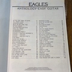 Eagles Anthology Easy Guitar (seller 13)