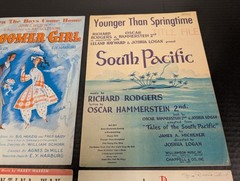Vintage Sheet Music LOT 1940&rsquo;s Don Ameche Betty Grable Carousel Art Deco Covers