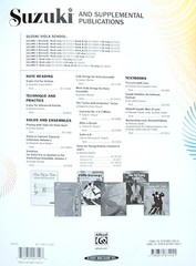 Suzuki Viola School Volume 6 Piano Accompaniment (Book only)