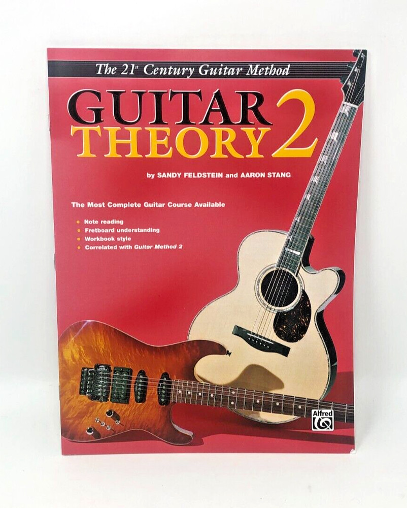 21st Century Guitar Theory Book 2 By Sandy Feldstein & Aaron Stang Book Only