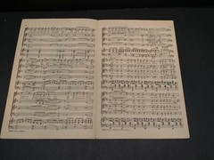 3 Antique Sheet Music Books Choral Arrangements Mixed Voices Easter M28