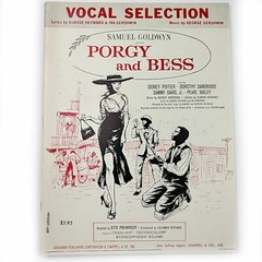 1959 Porgy and Bess Vocal Selections From PB 46 Pages Sidney Portier