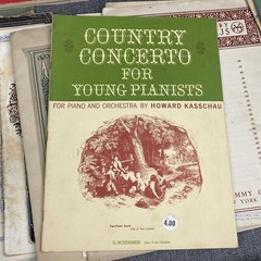 Antique & Vintage Lot Of 29 Music Sheets &Books, Boogie Woogie, Smith, Scale…