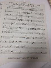 Paul Severson Mark McDunn Concerto for Trumpet & Trombone with Piano Sheet Music