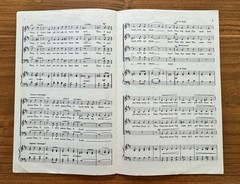 1959 Sacred Choral Sheet Music They That Know Thy Name SATB Glarum Wood #753