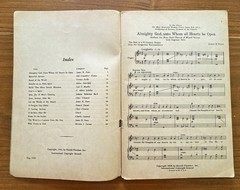 1942 Harold Flammer Collection Anthems Vol II Mixed Voices Sheet Music