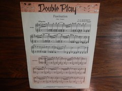FASCINATION WALTZ ~ Marchetti Sheet Music 1960 Vocals Guitar Piano